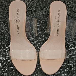 Chinese Laundry Clear Sandal